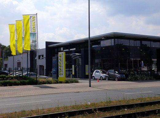 Starcar Autovermietung Station Hannover-Buchholz Eingang.